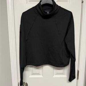Athleta Black Long Sleeve Top